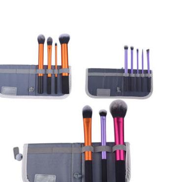 China Angular Blush Mini Makeup Brush Set Good Quality Custom Made Sample With 3PCS Logo Cosmetic Brush Set Free for sale