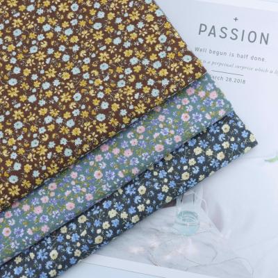 China Brand New High Quality Explosive Flannel Simple Floral Pattern Factory 100% Cotton Non-conductive Flooring Fabric Suitable For Children Or Women for sale