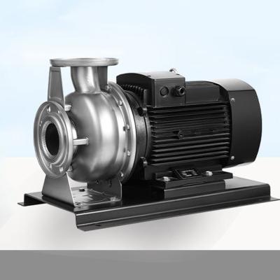 China Other horizontal single stage centrifugal pump, industrial booster pump, stainless steel high pressure end suction pump for sale