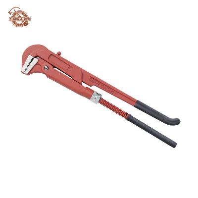 China Multi Functional 90 Degree Pipe Wrench Tubing Tools Pipe Wrench for sale