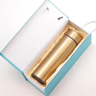 China PORTABLE Christmas Gifts Led Temperature Display Thermos Flask 500ml Stainless Steel Vacuum Bottle For Coffee And Tea for sale