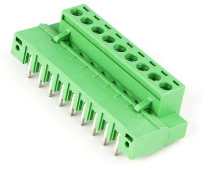 China Terminal block, pluggable terminal block 5.08mm spacing 2ESDVM. 2ESDVM-02P~10/18P for sale