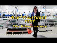 Air tightness test for EVs lithium battery | Bonnen Battery