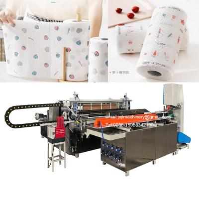 China Hotels JL-L2200 Wood Roll Towle Cleaning Machine Fully Automatic Universal Disposable Non-woven Cloth Kitchen Pulp Towle Cleaning Machine for sale