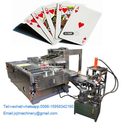 China PK54-55 Automatic Printing Stores Playing Cards Production Machine for sale