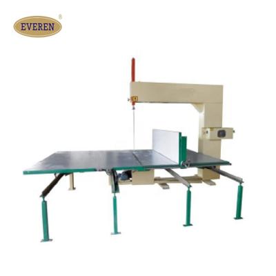 China Semi Automatic Vertical Hotels Foam Rubber Cutting Machine For Mattress for sale