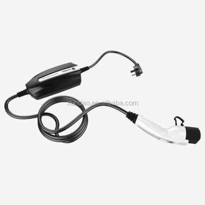 China Portable Electric Car Xundao Electric Vehicle EV Charger Type - 2 With EV Plug In Cable for sale