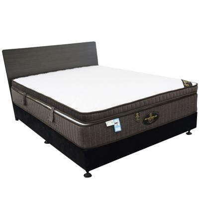 China Home Wholesale Pocket Top Soft Spring Foam Euro Furniture Hybrid Bed Mattress 2002 for sale