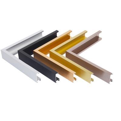 China Factory direct sales picture frame/certificate view/photo frame/strip photo frame strip office painting certificate aluminum alloy photo frame display frame for sale