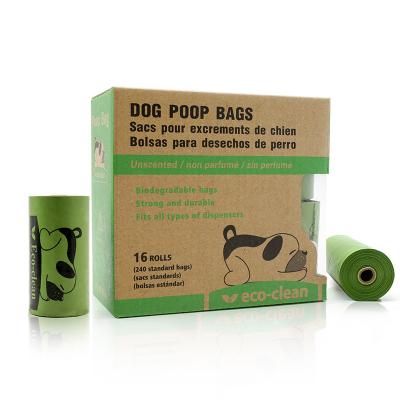 China Sustainable Biodegradable Certificated Eco Friendly Dog Poop Bag Poop Bags For Dogs for sale