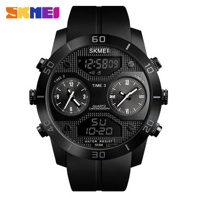 China Analog-digital sports men's relojes alarm clock SKMEI men's watch SKMEI formal watches for men for sale