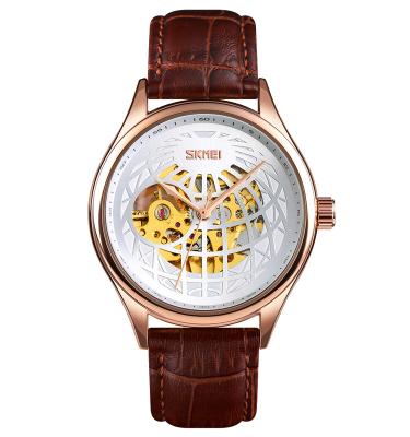 China SKMEI 9209 Automatic Mechanical Movement Men's Chronograph Watch Wristwatch Custom Logo Watches Wholesale for sale