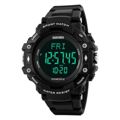 China SKMEI 1180 Popular Waterproof Alarm Clock Digital Sports Men Watch Heart Rate Pedometer Watch for sale