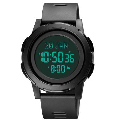 China High Quality Rejoles SKMEI Qibla Alarm Watch Multifunction Waterproof Digital 1730 Men's Wrist Watch for sale