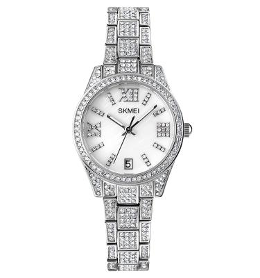 China Skmei Ladies Day/Date OEM Diamond Custom Quartz Watch Made in China Chain Watch Watches Designer for sale