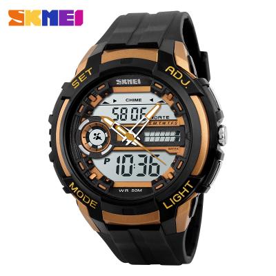 China Alarm Skemi Fashion Slim Digital Sports Watches For Men Running Oversized for sale