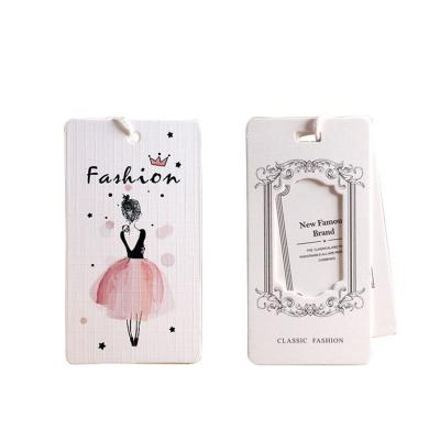 China Recyled Clothes String Hang Tag Clothes Name Tag Tags For Clothes Labels for sale