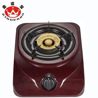 China Countertop Single Gas Stove Stainless Steel Infrared Stove JK-610 for sale