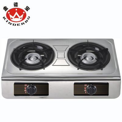 China Wholesale 2 Burner Gas Cooker LPG Gas Stove Kerosene Burner Stainless Steel Cooking Appliances for sale