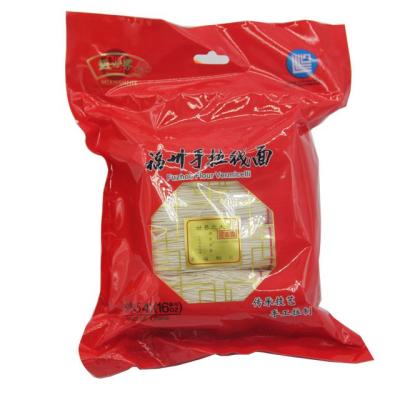 China Low Fat Chinese Fuzhou 454g Non-Fried Healthy Thin Long Lasting Handmade Noodles for sale