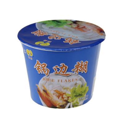 China 68G Dry Non Fried Convenient Quick Breakfast Late Night Snack Rice Flakes for sale