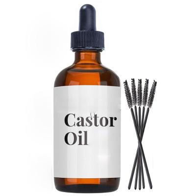 China 100% Natural Ingredients Castor Beard Growth Oil Softens Smooth and Strengthens Beard Growth Pure Castor Oil for Thicker and Hair for sale