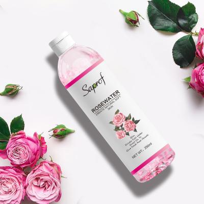 China Moisturizng Saprof Rose Flower Water Moisturizing Whitening Flexible Skin Care Toner 250ml 8.8oz China for sale