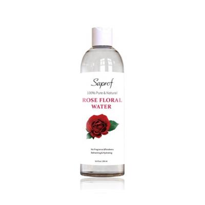 China Whitening and Moisturizing OEM/ODM Rose Floral Dew Water Organic Whitening and Moisturizing Rose Hydrosol Hydrolat for sale