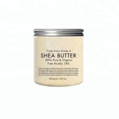 China OEM Shea Butter Raw Unrefined Ivory From Factory 100% Pure West African Breast Enhancers Moisturizing For Face Skin Body Hair for sale