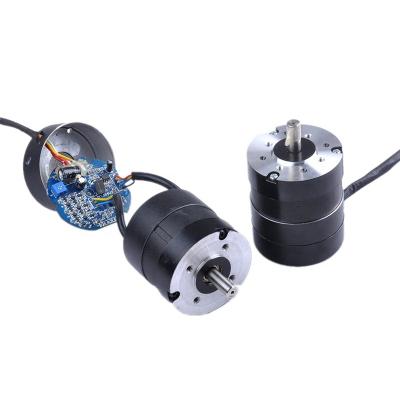 China Totally enclosed 42mm 30W 24V 3000rpm integrated brushless motor+driver for sale