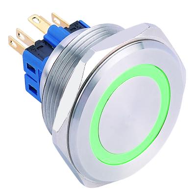 China ELEWIND 30mm Ring Illuminated Anti Vandal Push Button Switch (PM301F-11E/G/12V/S) PM301F-11E/G/12V/S for sale