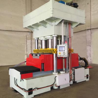 China De dubbele Machine van Vormen Houten Chips Hot Press Wood Pallet in India Te koop