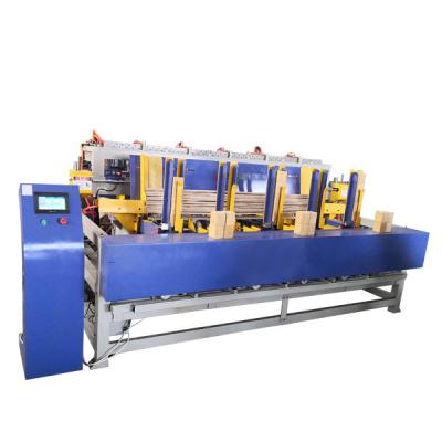 China Automatic European Wood Pallet Legs Nailing Machine for sale