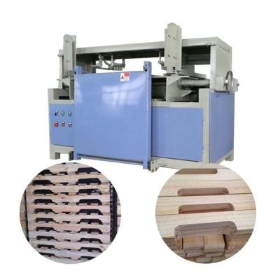 China Plataforma Notcher de Stringer Pallet Slot Making Machine del americano en venta