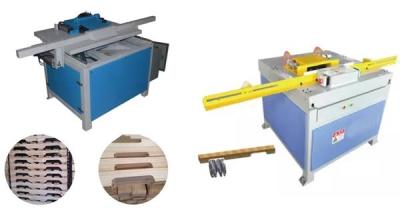 Cina Legno capo automatico Stringer Pallet Notching Machine dei semi doppio in vendita