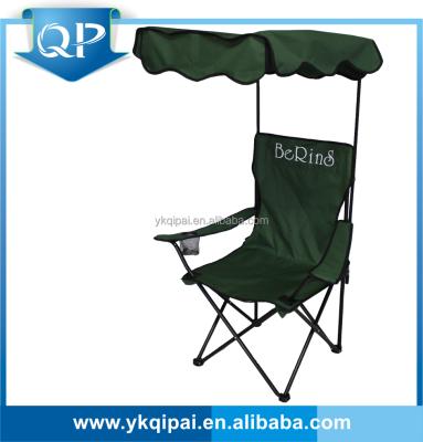 China Fishing Chair Folding Beach Chair Portable Camping Chair With Sunshade Or Umbrella for sale