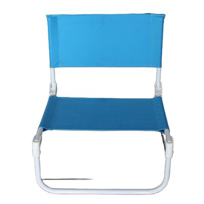 China Low Stool Durable Blue Squat Beach Chair Fishing Stool For Camping And Traveling for sale