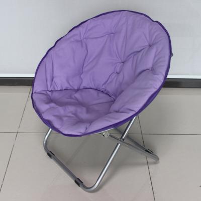 China Leisure Moon Modern Chair Seat Round Folding Chair for sale