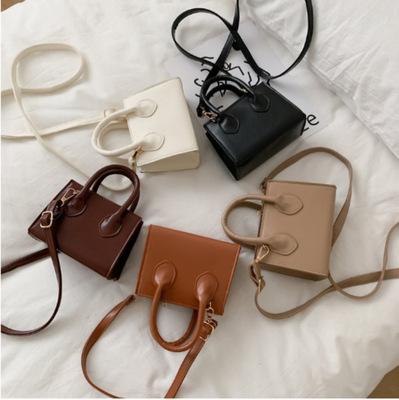 China 2021Solid Color Bags Wholesale China PU Women Fashion High Quality Female Luxury Handbags Women Handbags For Ladies for sale