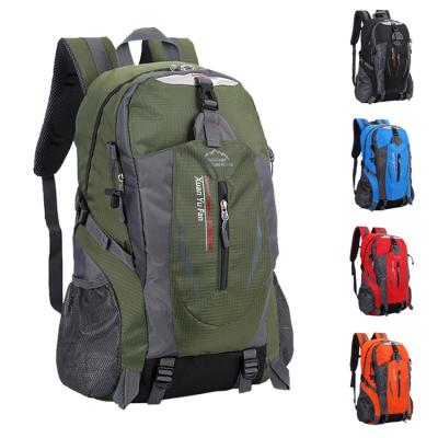 China New Large Capacity Bag Travel Waterproof Outdoor Hiking Nylon Backpack Hiking Camping Rucksack for sale