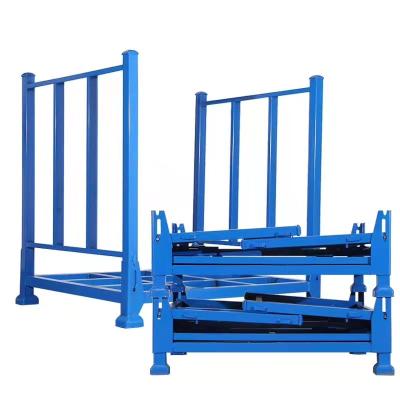 China Wholesale Cheapest Price Customized Save Space Metal Stackable Pallet Racks And Metal Steel Pallet for sale