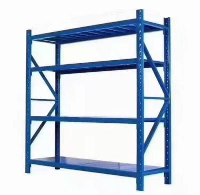 China 4 Layers of 500KG Corrosion Protection Powder Coating Adjustable Steel Shelf Rack Warehouse Storage Rack Cargo and Storage Equipment for sale