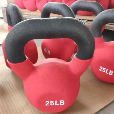 China China Supplier Weight Lifting Price Best Vinyl Kettlebells Lfiting Neoprene Vinyl Coated Kettelbell for sale