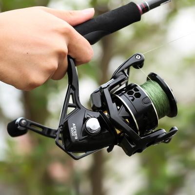 China Aluminum Alloy Seaknight Archer 5.2:1 4.9:1 Spinning Reel Max Drag 13Kg 8+1BB Carp Fishing Reel 2000-6000 Spinning Wheel Aluminum Sledge for sale