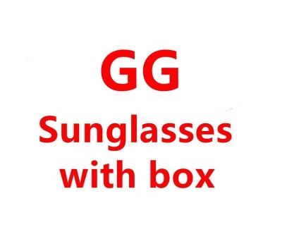 China Fashion sunglasses 2022 hot sale high quality designer women sunglasses men famous brands with box GG letter shades luxury inspired sunglasses for sale