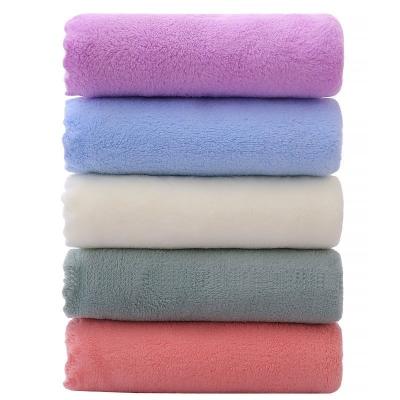 China 100% Cotton Super Absorbent Women's Hair Towel Wholesale Hypoallergenic for sale