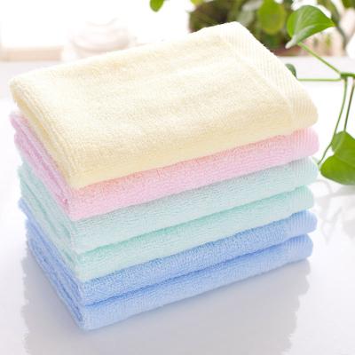 China Factory Wholesale High Quality Bamboo Fiber Child Towel Hand Towel Bath Towel Set Safe For Kids for sale