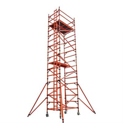 China Industrial Full Insulation Mobile Fiberglass Scaffolding For Insulation Repair And Maintenance for sale