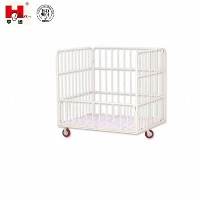 China Fabric And Garment Storage Industry Garment Factory One Side Accessible Textile Trolley Cart for sale