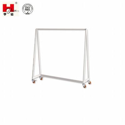 China Easy Movable Custom Industrial Clothes Hanging Cart In Garment Factory for sale